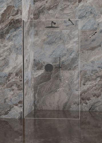 Душевая система Knotlor SS-26/GM встраиваемая в стену цвет серый - фото 4