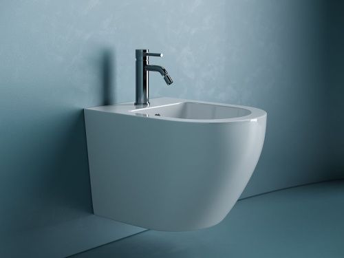Биде подвесное Ceramica Nova UNO CN11002 цвет белый - фото 2