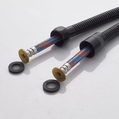 Гигиенический душ со смесителем Shevanik S4105H черный - фото 5