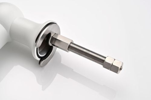 Смеситель для кухни Paulmark RETRO Re213226-WH на мойку белый - фото 4