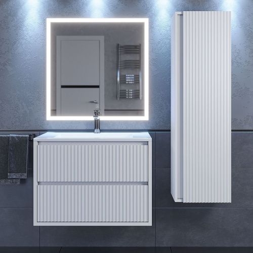 Тумба с раковиной Uperwood Next Premium 3930205165 70х50 цвет белый - фото 3