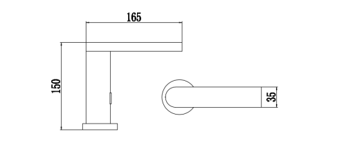 Смеситель Savol S-GY8887H на раковину черный - фото 2