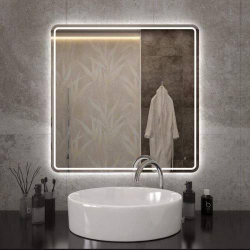 Зеркало с подсветкой Maretti Florenza FL148080P34EL 80х80 подвесное - фото 2