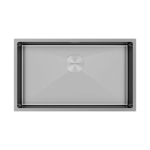 Кухонная мойка Paulmark NEXT 74 UNI PM217444-BS 75х45 цвет нержавеющая сталь поверхность брашированная