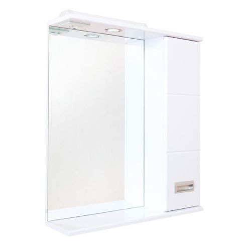 Зеркало-шкаф Onika Балтика 205816 60х70 подвесной цвет белый