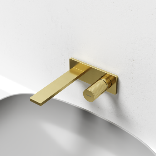 Смеситель для раковины Sancos Nexus SC9013BG встраиваемый в стену золото - фото 3