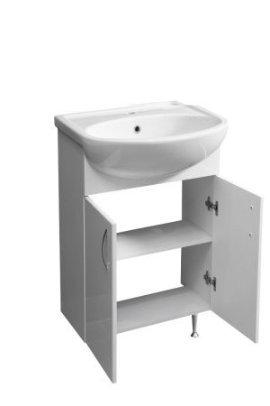 Тумба под раковину Stella Polar Концепт SP-00000047 50х30 напольная цвет белый