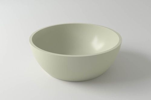 Раковина из искусственного камня Holbi MOON 1.02.001.11.3 40х40 накладная цвет зеленый