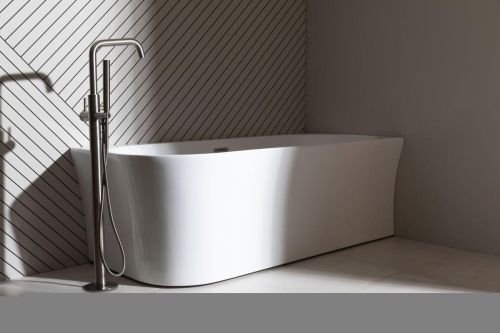 Ванна акриловая Allen Brau Priority 2.31004.20B 170х80 пристенная асимметричная - фото 4