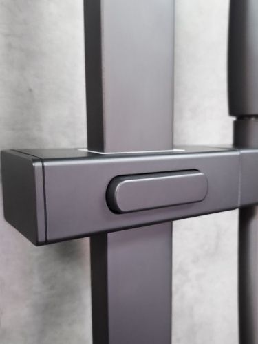 Душевой гарнитур AltroBagno Beni aggiuntivi AltroBagnoSS030301NeOp настенный черный - фото 5