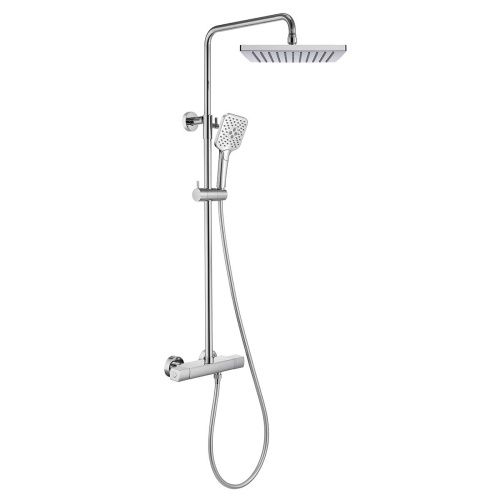 Душевая стойка Vincea Next VSFS-1N0TCH настенная цвет хром с термостатом - фото 2