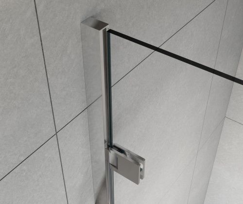 Душевая дверь Vincea Flex VDP-1F900CGB 90х200 стекло тонированное профиль черный - фото 2