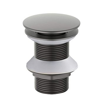 Донный клапан Aquatek AQ6003BGM вороненая сталь