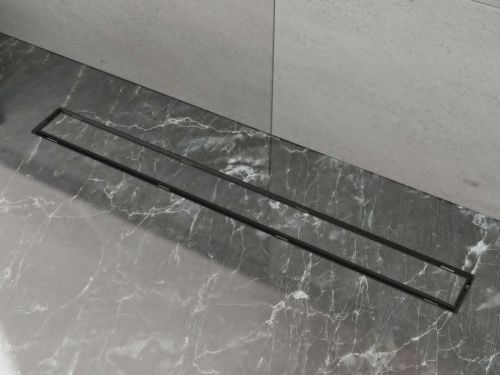 Душевой лоток Plumberia Selection PSL LINEAR PSL100NO 100х5 черный - фото 5