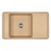Кухонная мойка Aquaton Беллис 1A724832BS220 85х50 цвет бежевый