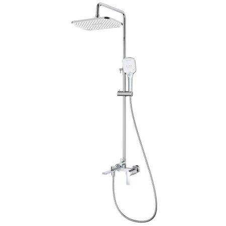 Душевая стойка Splenka S06.24 настенная цвет хром