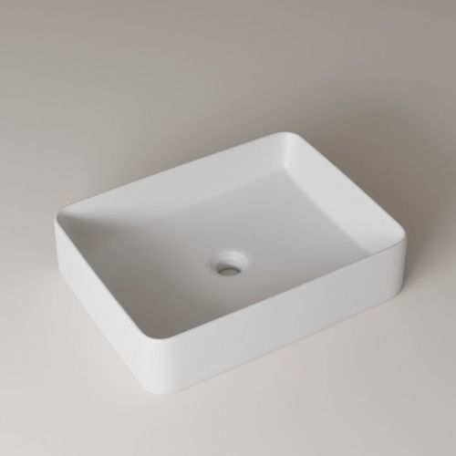 Раковина керамическая Iddis Slide SLIWS02i27 50х40 накладная цвет белый без отверстий под смеситель - фото 4