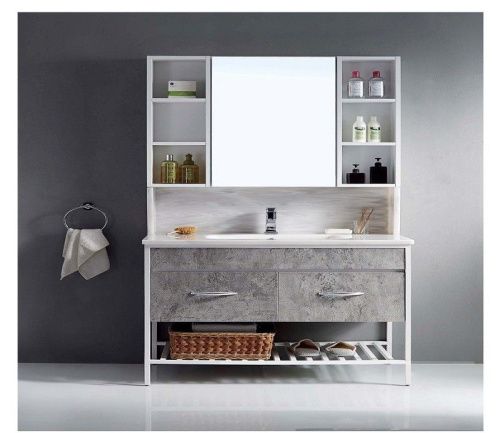 Раковина из сантехнического фаянса CeramaLux 540F 60х40 встраиваемая цвет белый без отверстий под смеситель - фото 2