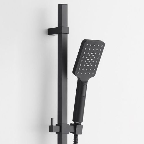 Душевая стойка Bond Cube B03-5388 настенная цвет черный - фото 2