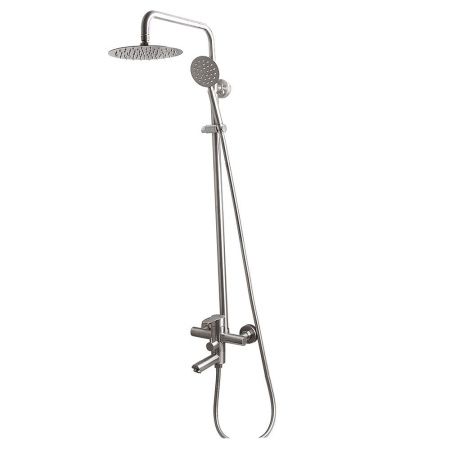 Душевая стойка Fashun A52401-1 настенная цвет серый