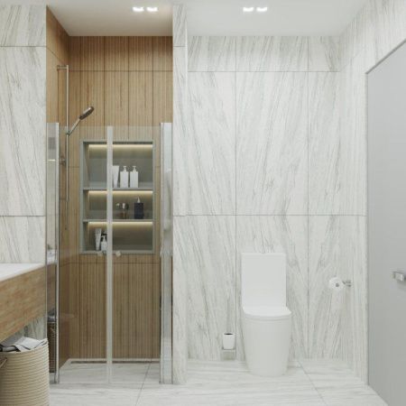 Душевая дверь Тритон Дабл Щ0000036861 90х185 стекло прозрачное профиль хром