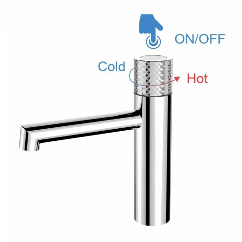 Смеситель Vincea Desire VBF-1D3CH на раковину хром - фото 3