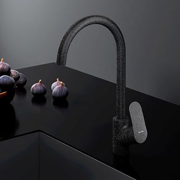 Смеситель для кухни Am.Pm Like F8007122 на мойку черный