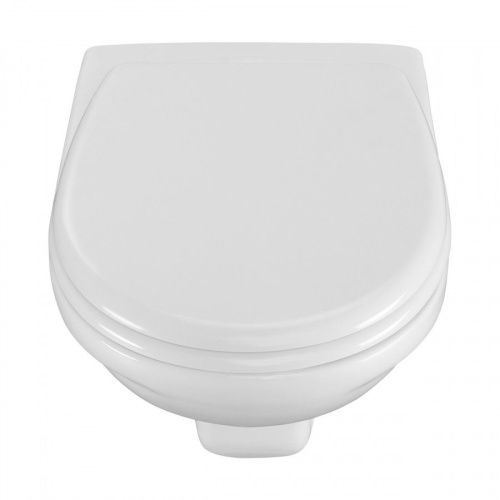 Чаша унитаза подвесная Jika Dino 8213770000001 цвет белый без сиденья безободковая душевой смыв - фото 2