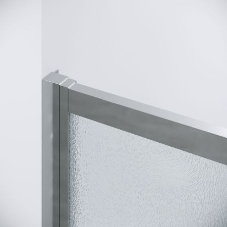 Душевой уголок Grossman Cosmo 120.K33.02.1090.10.02 100х90 стекло текстурное профиль хром без поддона