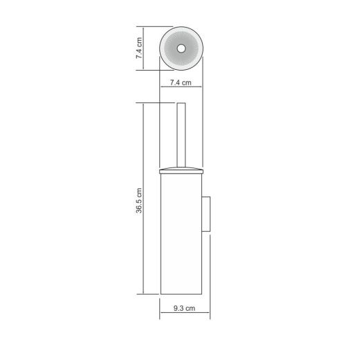 Ершик для унитаза WasserKRAFT 1087B - фото 2