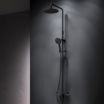 Душевая стойка Am.Pm Like F0780222 настенная цвет черный