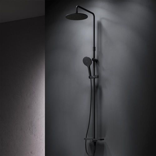 Душевая стойка Am.Pm Like F0780222 настенная цвет черный