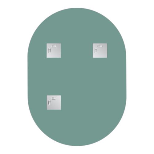 Зеркало Evoform Primary BY 0134 50х70 подвесное - фото 3