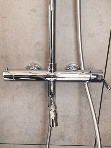 Душевая стойка AltroBagno Unione AltroBagnoUnione030208Cr настенная цвет хром - фото 5