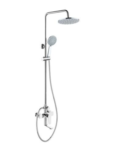 Душевая стойка Agger Brilliant A0393300 настенная цвет хром - фото 2