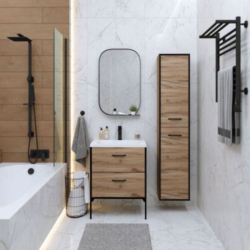 Раковина Madera Модуль 4627173210782 70х50 накладная цвет белый - фото 3