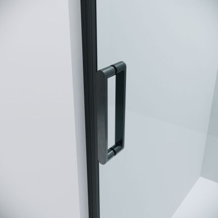 Душевой уголок Grossman Classic 120.K33.04.1180.42.00 110х90 стекло прозрачное профиль графит без поддона