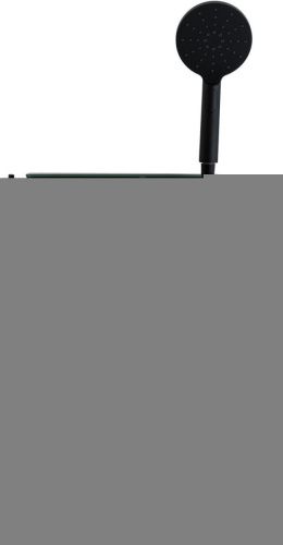 Смеситель для душа Allen Brau Fantasy 5.11002-31 настенный черный с термостатом - фото 3