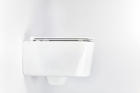 Чаша унитаза подвесная Galassia Meg11Pro 5486 цвет белый без сиденья безободковая каскадный смыв