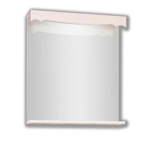 Зеркало с подсветкой Бриклаер Кантри 4627125413605 70х70 подвесное