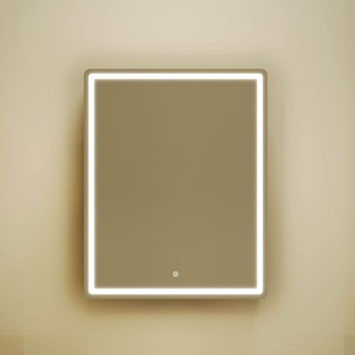 Зеркало-шкаф Sancos Mirror MI60ECH 60х70 подвесной цвет коричневый - фото 4