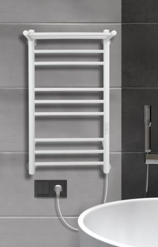 Полотенцесушитель электрический Indigo Line Trinity LСLTE80-40PWMRt 45х80 белый - фото 5