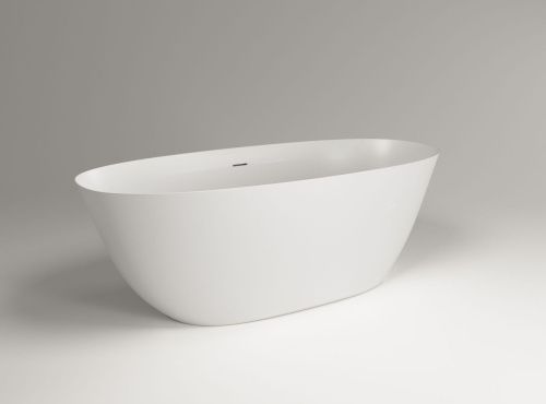 Ванна из искусственного камня Plumberia Selection Veloma VELOMA 170BO 170х75 отдельностоящая овальная с ножками - фото 2