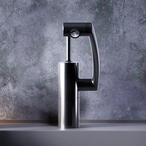 Смеситель Damixa Arc 290217364 на раковину черный - фото 4