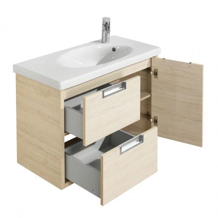 Тумба под раковину Roca Etna 7857301445 80х40 подвесная цвет коричневый