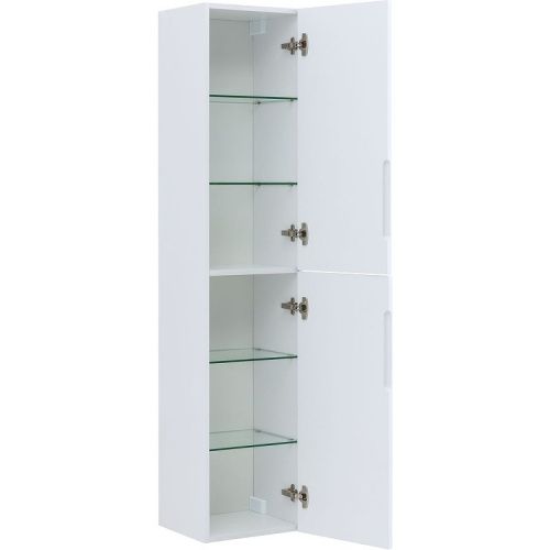 Шкаф-пенал Aquanet Джейн 00313289 40х160 подвесной цвет белый - фото 3