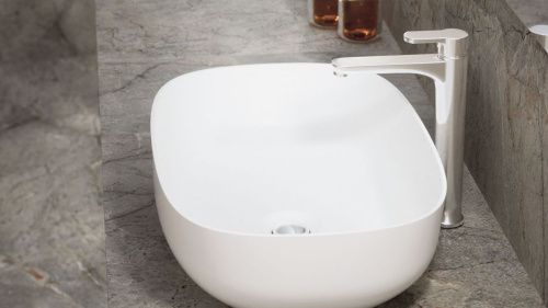 Раковина из искусственного камня Zenon Duero 4000.000.000.000.09341 50х30 накладная цвет белый - фото 3