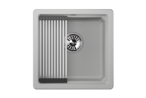 Кухонная мойка Granula Kitchen Space 4501U, АРКТИК 45х45 цвет белый поверхность матовая - фото 2