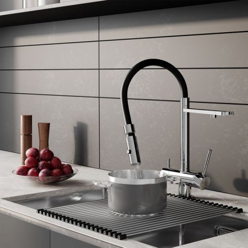 Смеситель для кухни IDDIS Ace ACESBFFi05 на столешницу хром - фото 2