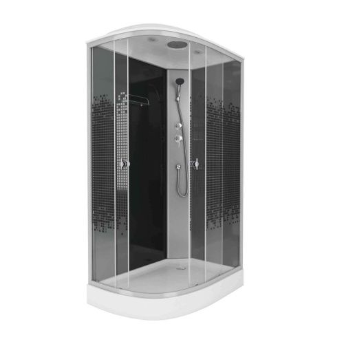 Душевая кабина Niagara Eco 45121453L 120х80 асимметричная с крышей ориентация левая - фото 2